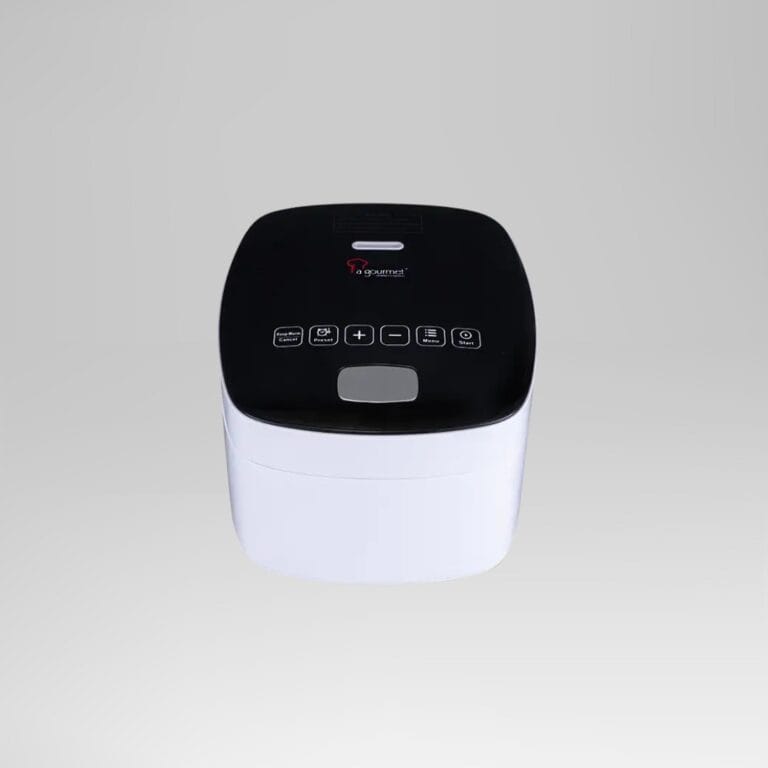 "La gourmet PRO SERIES HEALTHY RICE COOKER 1.2L, SS INNER POT WHITE (RC25L)"