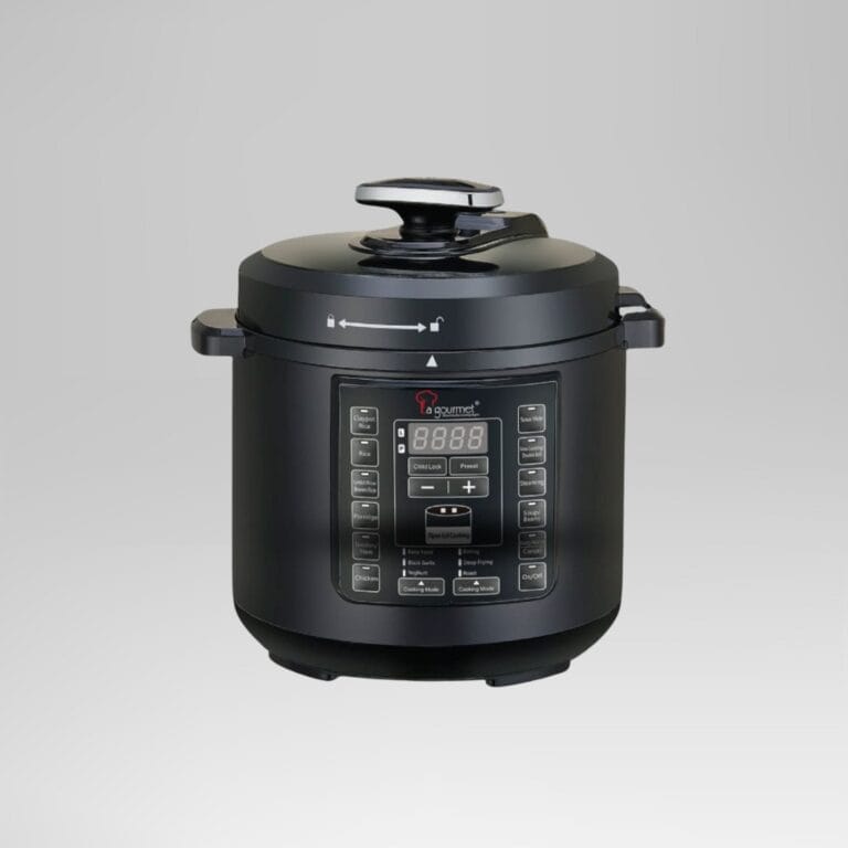 La Gourmet Healthy Pressure Cooker 6L Black Ceramic Pot