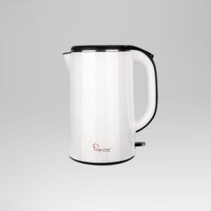 La Gourmet Healthy Seamless Electric Kettle, 1.8L (White)