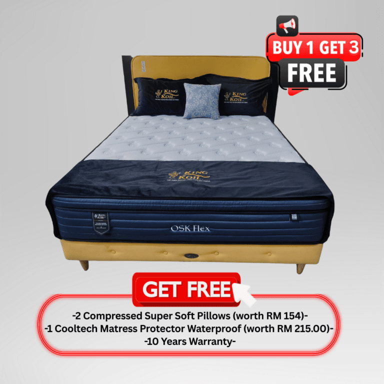 KING KOIL OSK FLEX Mattress-(KING SIZE)